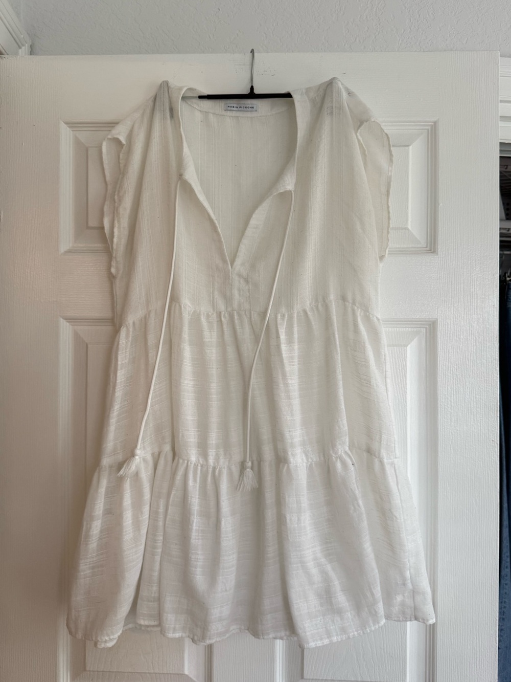Robin Piccone White Coverup Dress